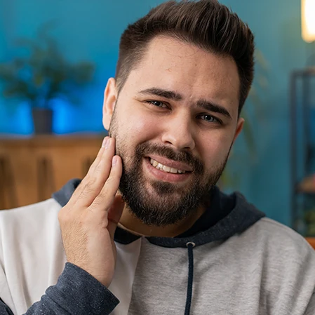 Dentist Las Vegas NV Man With Tooth Pain